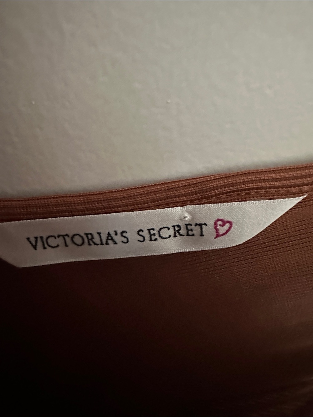 Victoria's Secret Rust Brown V-Neck Ribbed Maxi Dress - Picture 2 of 7